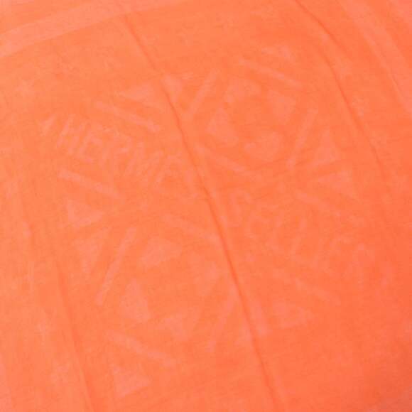 HERMES Orange Silk Scarf - Picture 7 of 11